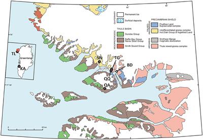 Variations in Sr and Nd Isotopic Ratios of Mineral Particles in Cryoconite in Western Greenland